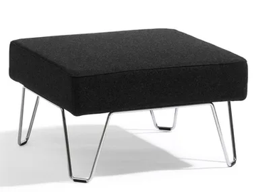 QVARTO - Fabric footstool by Blå Station - view 2